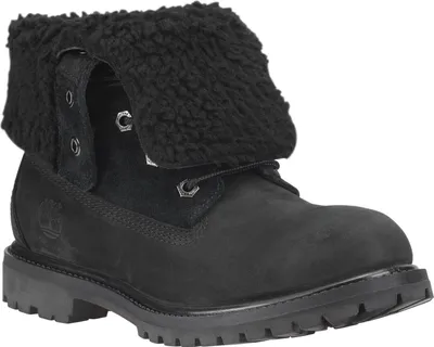 Produktbild von Timberland Authentics Teddy Fleece Waterproof Folddown Wide Black EU 37 1/2