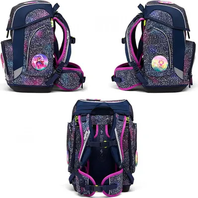 Produktbild von Ergobag Cubo Bärlaxy Schulranzen Set 5tlg.