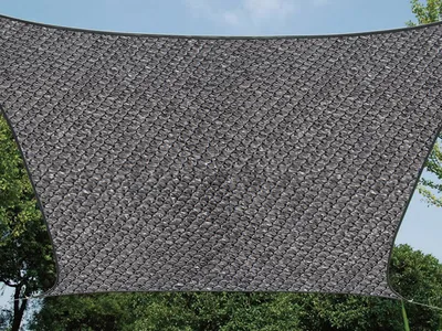 Produktbild von Markiza kwadratowa ciemnoszara 3,6 x 3,6 m - GSS4360PEC