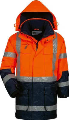 Produktbild von Helmut Feldtmann Warnschutzparka 4in1 orange / marine Größe XXL EN471 - 23431