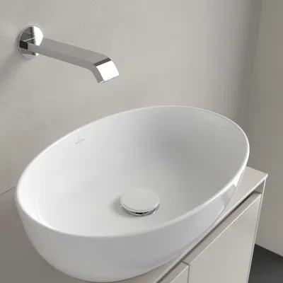 Productafbeelding van Villeroy & Boch Artis wastafelblad, 48 x 32,5 cm