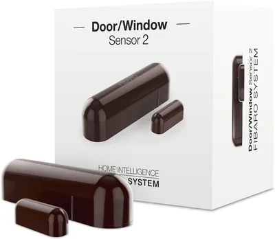 Produktbild von Fibaro Tür-/Fenster Sensor FGBHDW-002-7 ZW5 Z-Wave braun
