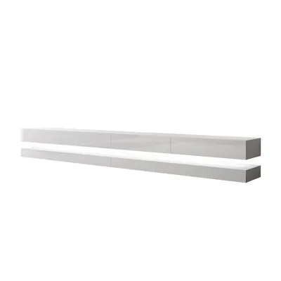 Obrázok produktu pre TV skrinka SKY, 280 cm, s LED osvetlením, biela