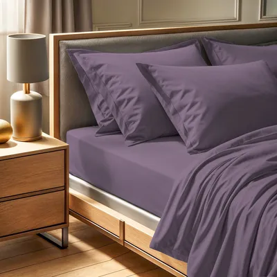 Produktbild von L'Essentiel Linge de Maison, Tonne Mixte - Maro, Ranforce Doppel-Spannbettlaken (FR) (IT) (ES) (DE), 100 % BAUMWOLLE RANFORCE, Staubige Rose,  140 x 190+30 cm