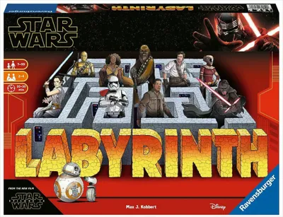 Produktbild von Familienspiel Legekartenspiel Star Wars IX Labyrinth 26137
