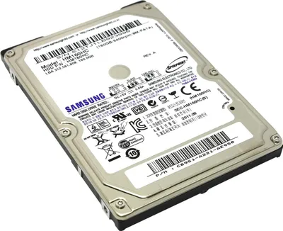 Produktbild von Festplatte, HDD, 2,5 Zoll, 160 GB, IDE/PATA, für Laptop, Samsung HM160HC