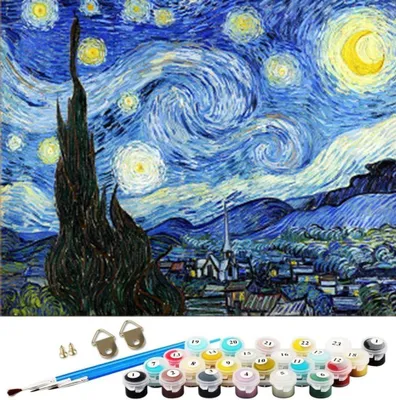 Image de Kits de peinture par numéros pour adultes et enfants, tableaux à peindre soi-même
