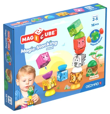 Obrázok produktu pre Geomag GM310, 2 rok / roky, Jungle, 16 kusov