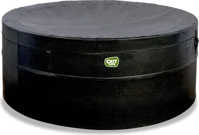 Image de EXIT Leather Premium Spa Gonflable – 4 Personnes – Jacuzzi pour Extérieur – Jacuzzi avec Jets – Noir