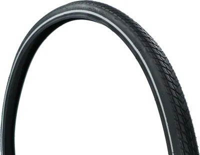 Produktbild von Dresco Pannenschutz Reifen Traveller 28x1 5/8 x 1 3/8 (37-622) Reflektierend Schwarz
