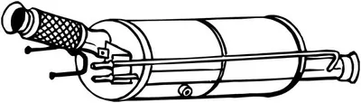 Produktbild von BOSAL Ruß- / Partikelfilter Abgasanlage für CITROËN C4 II (B7)