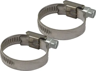 Produktbild von Agora-Tec® Edelstahl Schellen W4 (2er Set) für 3/4 Zoll Schlauch, Ø von 20-32mm, 9 mm breit