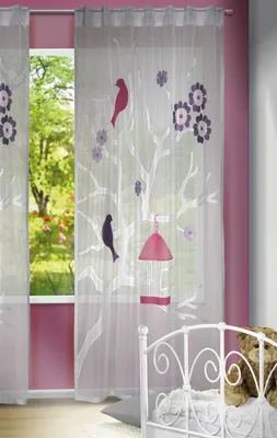 Produktbild von Fertigschal verdeckte Schlaufen pink/lila -  Größe (HxB) 245x140cm  bunt