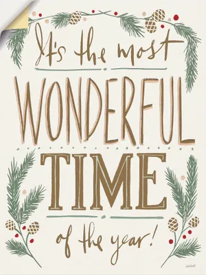 Produktbild von ARTland Wandbild, selbstklebend Wonderful Time I Light Größe: 30x40 cm