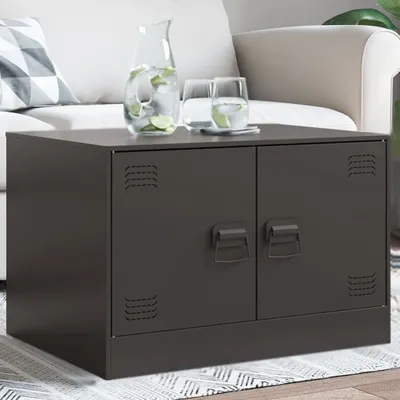 Produktbild von Maison Exclusive - Couchtisch Schwarz 67x50x44 cm Stahl