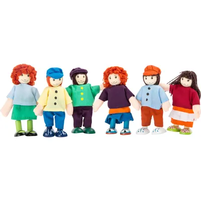 Produktbild von Biegepüppchen „6 Freunde“