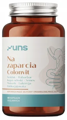 Image de UNS Contre la constipation : COLONVIT, 60 capsules végétales