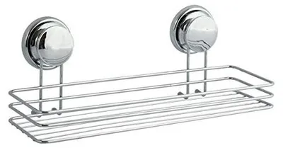 Produktbild von MSV Duschablage - silber - 38 x 15 cm - Metall