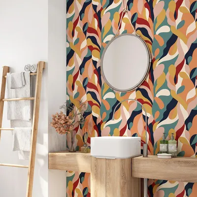 Produktbild von Klebefolie für Badezimmer - Lumaléa - Design - Klebefolie + MATT-Schutz - 90 x 90 cm