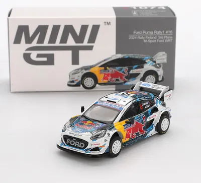Obrázek produktu pro FORD PUMA RALLY 1 č. 16 RALLY FINLAND 2004 – Mini GT 1:64