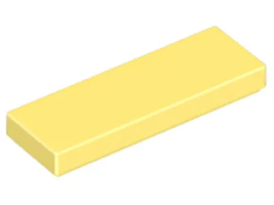 Produktbild von Lego® 1x3 Fliesen 63864 - 1 Stück Helles Hellgelb
