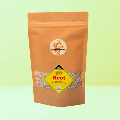 Produktbild von Glutenfreies Brot mit Käse und Gewürzen Backmischung