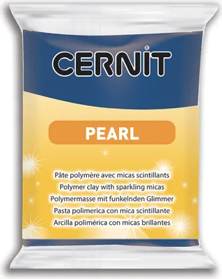 Produktbild von Cernit 6x Pearl 56g, Blau - Blau CE0860056200C