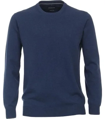 Produktbild von CASAMODA - Herren Pullover Rundhals (423980800), Größe: XL, Farbe: Blau (144)