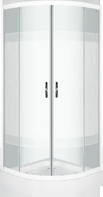 Produktbild von Duschabtrennung Xenia Duo 90 (mit Duschwanne)