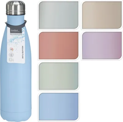 Produktbild von Isolierflasche in verschiedenen Farben 500 ml