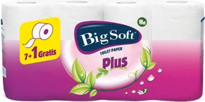 Produktbild von Toaletní papír Big Soft Plus  - 8 / bílá