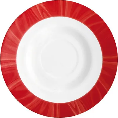 Zdjęcie produktu dla Spodek do kawy BORMIOLI ROCCO Careware, czerwony, ø: 145 mm