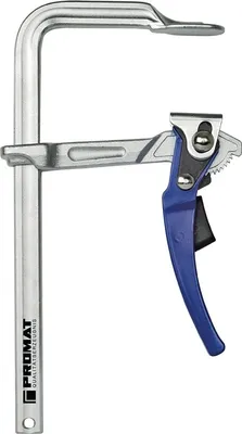 Produktbild von Hebelzwinge Spann-W.200mm A.100mm Spannkraft b.zu 8000 N PROMAT