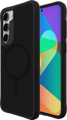 Produktbild von imoshion Rugged Hybrid Carbon Case mit MagSafe Samsung Galaxy S23 Plus - Schwarz