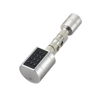 Produktbild von Smartes Türschloss, Elektronischer Schließzylinder mit App & Fingerabdruck, Bluetooth, Keyless Entry, für Haustür Wohnung Büro, Einfache Montage