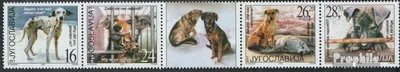 Produktbild von Briefmarken Jugoslawien 2003 Mi 3103-3106 Fünferstreifen (kompl.Ausg.) postfrisch Tierschutz