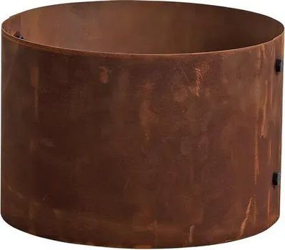 Produktbild von ESTEXO, Pflanzring, Stahl, Rost, 40 cm, Hochbeet, ohne Boden, für Kräuter und Blumen, als Pyramide nutzbar, ca. 0,9 mm