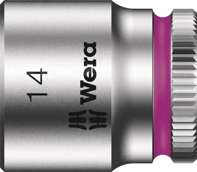 Produktbild von Wera 790 HMA Zyklop, 1 Stück(e), Hexagonal, 25,4 / 4 mm (1 / 4"), Chrom-Vanadium-Stahl, 23 mm, 16 g