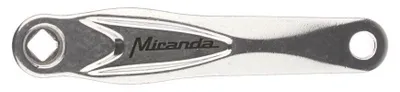 Image de Miranda Alfa 1 manivelle gauche 170 mm, polie