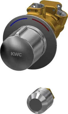 Produktbild von KWC AR Selbstschluss-Eingriffmischer, F5, Steckanschluss, Entleerung, 2030062702