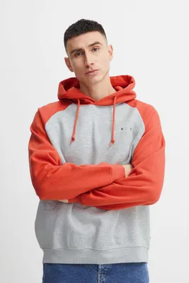 Produktbild von !Solid SDEldrid Herren Sweatshirt Kapuzenpullover Hoodie Pullover mit Kapuze Raglanärmel Känguru Tasche Oversize