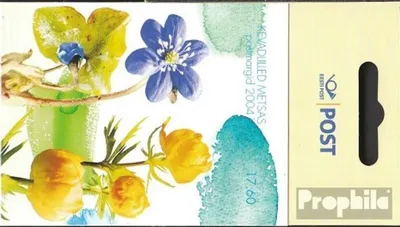 Produktbild von Briefmarken Estland 2004 Mi MH4 (kompl.Ausg.) postfrisch Blumen
