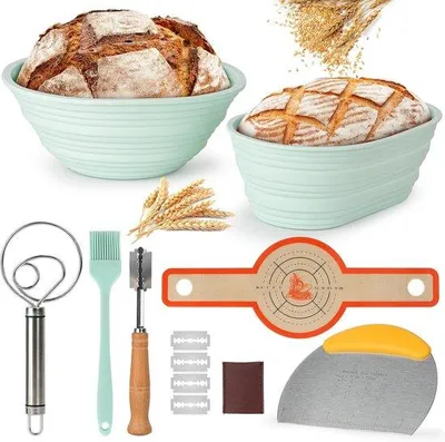 Image de Petit four à pain - Kit de démarrage complet - Moule rond de 23 cm et moule pour 10 œufs