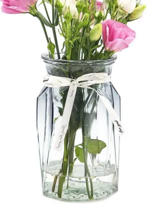 Image de Vases décoratifs en verre pour fleurs - Décoration multicolore pour le salon et le bureau