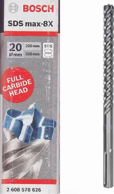 Produktbild von Bosch 2 608 578 626, Rotationshammer, 2 cm, 320 mm, Beton, 20 cm, SDS Max