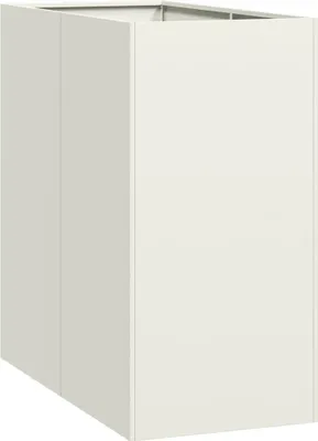 Immagine prodotto di Fioriera Bianca 40x80x80 cm in Acciaio