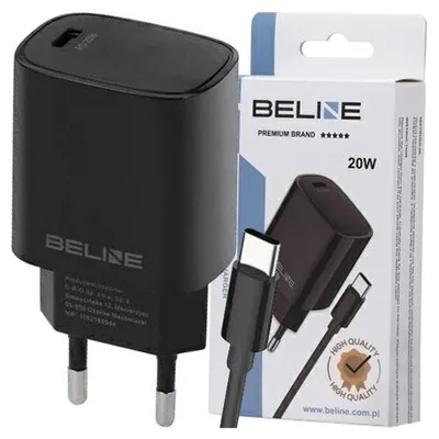 Zdjęcie produktu dla Beline Charger 20W USB-C + USB-C cable