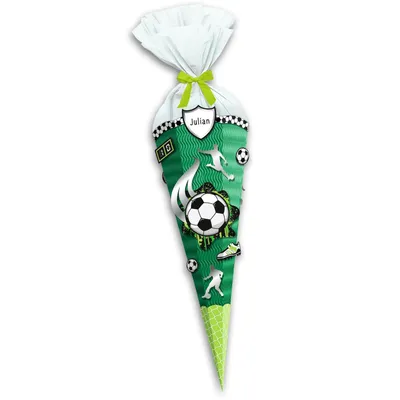Produktbild von SCHULTÜTEN-BASTELSET EASY LINE MINI "FUßBALLSPIEL" 41cm