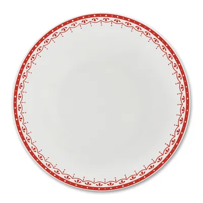 Produktbild von Leander Tiefer Teller, 22 cm, HyggeLine, rot, Leander, tschechisches Porzellan
