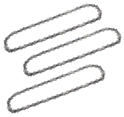 Image de 3 mini-scies à chaîne de 8 pouces, modèle 45TG, avec chaîne de rechange